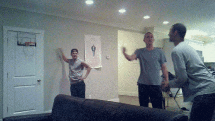 Man In Gumby Suit Arriving Prank GIF