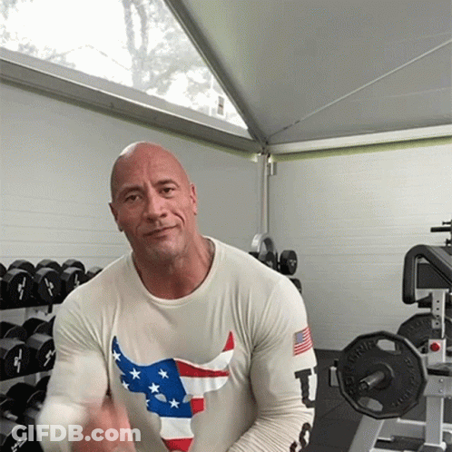 Man In Gym With T Shirt GIF