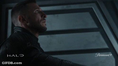 Man In Halo Costume GIF