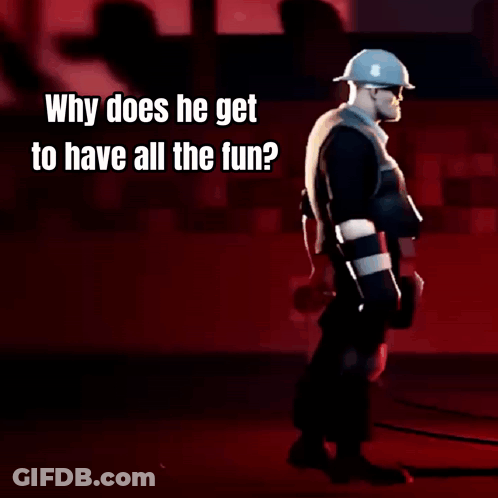 Man In Hard Hat In Front Of Red Wall GIF