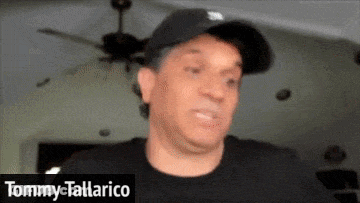 Man In Hat And Black Shirt Tommy Tallarico GIF