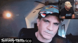 Man In Hat And Black Shirt Tommy Tallarico GIF