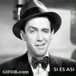 Man In Hat And Bow Tie Making Funny Face GIF