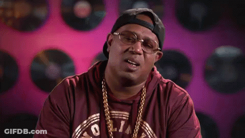 Man In Hat And Glasses Says Hold Up GIF