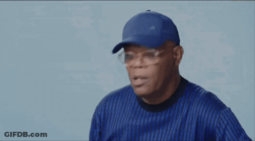 Man In Hat And Glasses Says No F*cking Way GIF