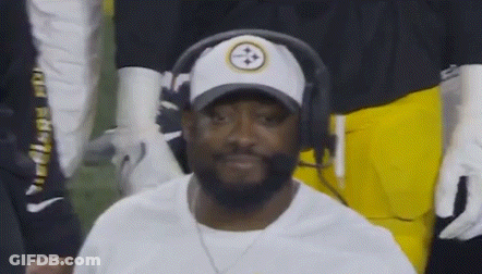 Man In Hat And Headphones Sitting In Stands GIF