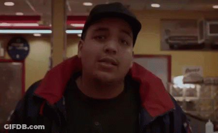 Man In Hat And Jacket At Diner GIF
