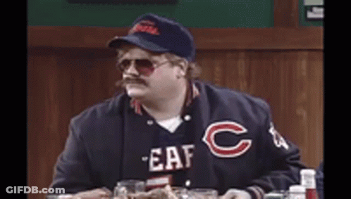 Man In Hat And Jacket Saying EAF GIF