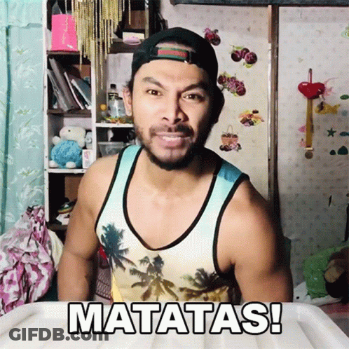 Man In Hat And Matatas Tank Top GIF