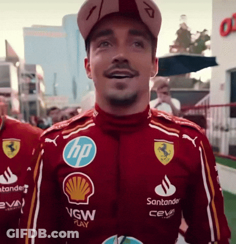 Man In Hat And Red HP Shirt GIF