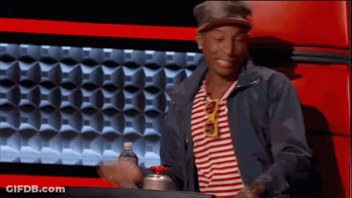 Man In Hat And Striped Shirt Smiling GIF