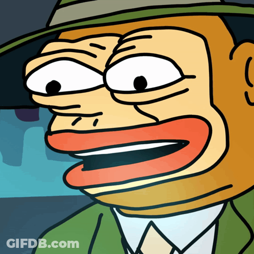 Man In Hat And Suit GIF