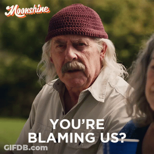 Man In Hat And Sunglasses Hugging Woman With Moonshine GIF