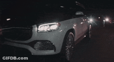 Man In Hat And Sunglasses Next To Car GIF