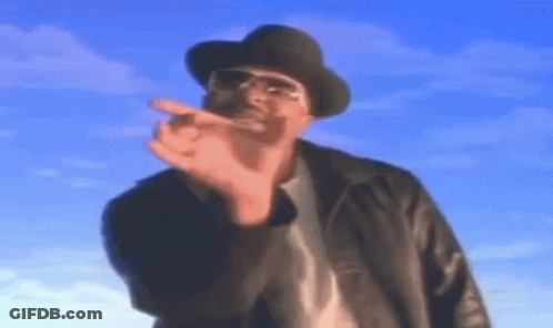 Man In Hat And Sunglasses Pointing GIF