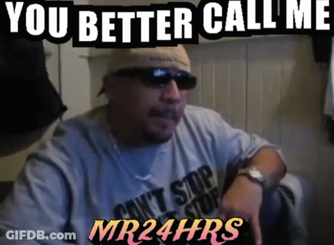 Man In Hat And Sunglasses Says You Better Call Me Mr24hrs GIF