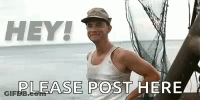 Man In Hat And Tank Top Says Hey Im Nathan Gump Kelly GIF