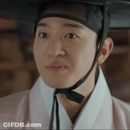 Man In Hat And Traditional Korean Dress GIF