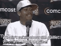 Man In Hat And White Shirt At Microphone GIF