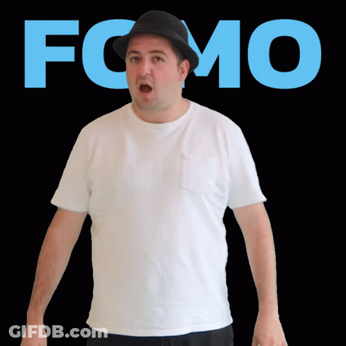 Man In Hat And White Shirt In Front Of Foma GIF