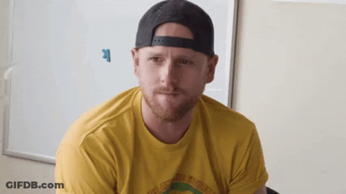 Man In Hat And Yellow Shirt Saying The Ground Breakers GIF