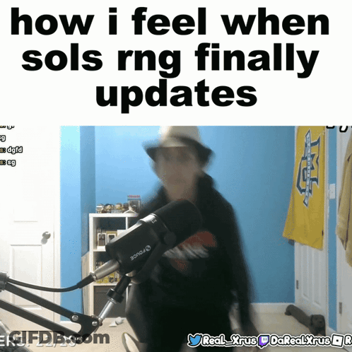 Man In Hat At Microphone How I Feel GIF