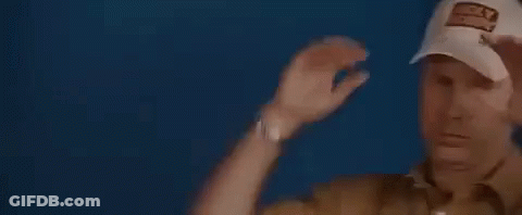Man In Hat Making Funny Face Pointing GIF