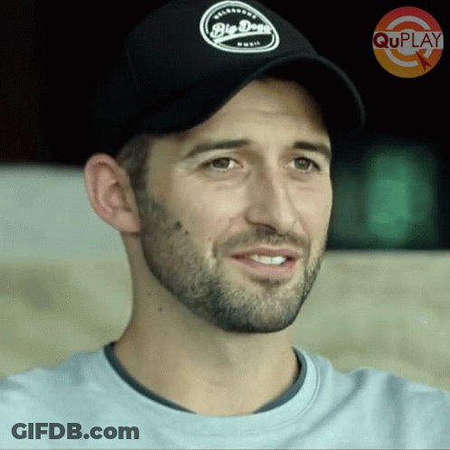 Man In Hat Saying Big Dog GIF