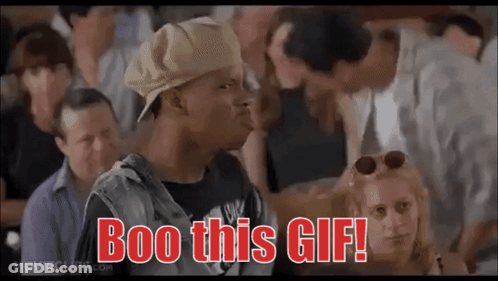 Man In Hat Saying Boo GIF
