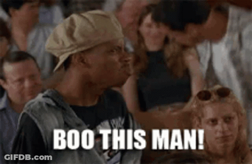 Man In Hat Saying Boo GIF