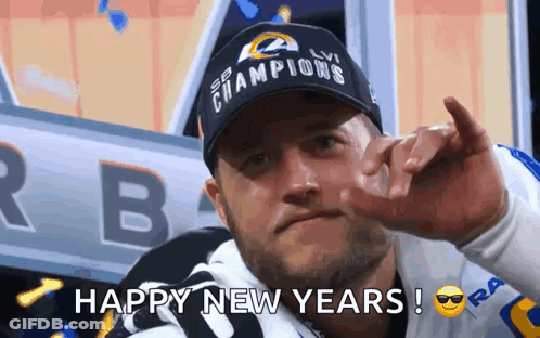 Man In Hat Saying Champions Giving Middle Finger GIF