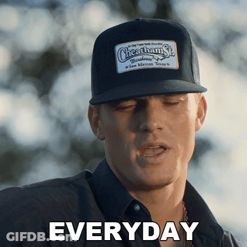 Man In Hat Saying Cheatham St GIF