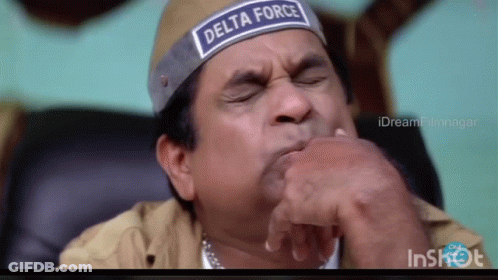 Man In Hat Saying Delta Force GIF