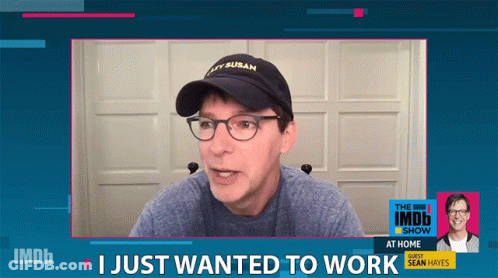 Man In Hat Saying I Just Wanted To Work On It GIF