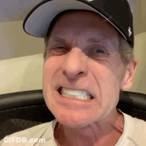 Man In Hat Saying NY Making Funny Face GIF