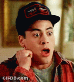 Man In Hat Saying Smith Surprised Face GIF