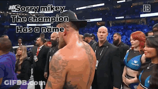 Man In Hat Saying Sorry Mikey GIF