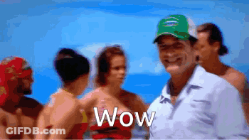 Man In Hat Saying That Is A Long Time GIF