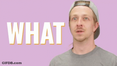 Man In Hat Saying What GIF
