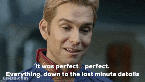 Man In Hat Says Perfect On Netflix Poster GIF