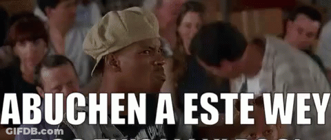Man In Hat Sitting Before Crowd Saying Abuchen A Este Wey GIF
