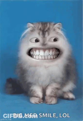 Man In Hat Smiling Says No Sleep Can Help My Pretty Face Madam Me Too GIF
