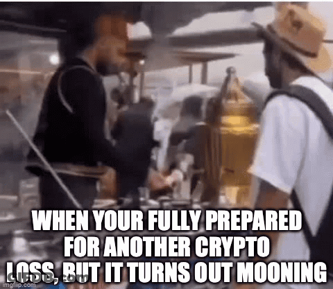 Man In Hat Talking To Another Man In Restaurant GIF