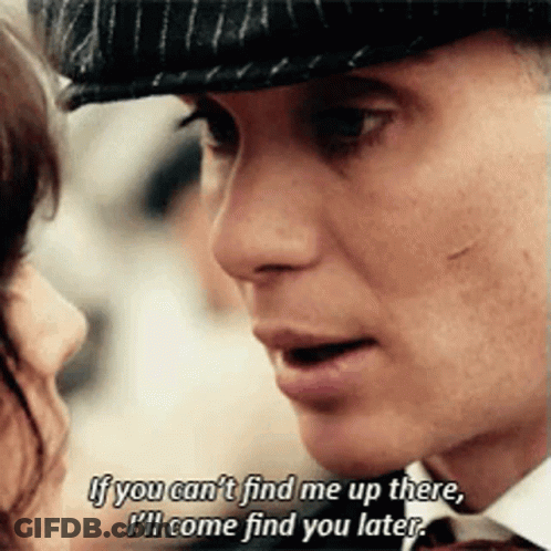 Man In Hat Talking To Woman GIF