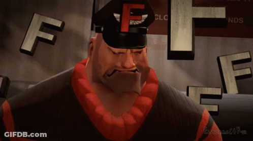 Man In Hat With Letter F GIF