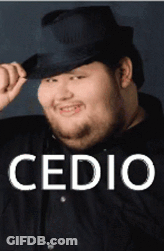 Man In Hat With Name Celio GIF