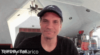 Man In Hat With Tommy Tallarico GIF