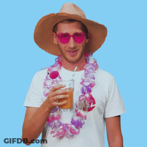 Man In Hawaiian Dress Code GIF