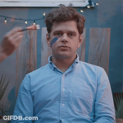 Man In Hawaiian Shirt Smiling Saying Alrighty Then GIF