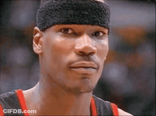 Man In Headband And Red Shirt GIF